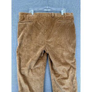 Vtg J Peterman Velluto Duca Visconti Tan Khaki Corduroy Pants Mens 40X31